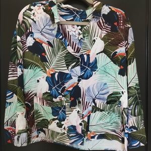 Zara Tropical Blouse